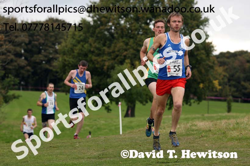 Senior mens Northern Cross Country Relays, Graves Park, Sheffield. Photo: David T. Hewitson/Sports for All Pics